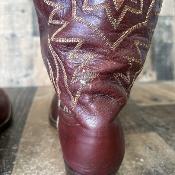 Dan Post 6614 Vintage Alligator Wingtip Western Cowboy Boots Mens 11.5 D - Picture 10 of 12